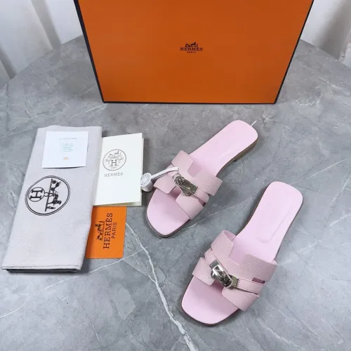 Replica Hermes Slippers For Women #1432989 $85.00 USD for Wholesale