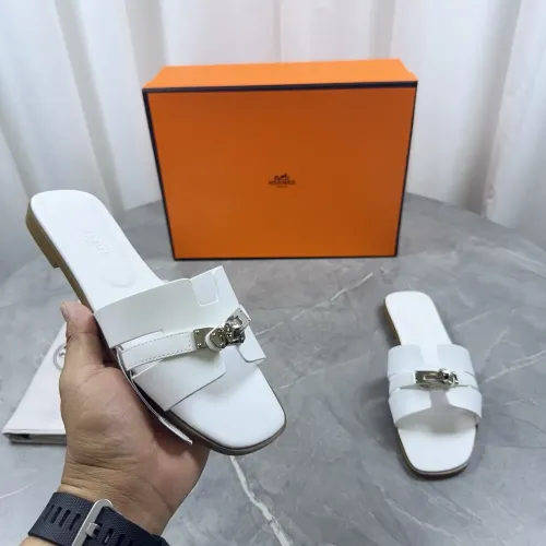 Wholesale Hermes Slippers For Women #1432993 $85.00 USD, Wholesale Quality Replica Hermes Slippers