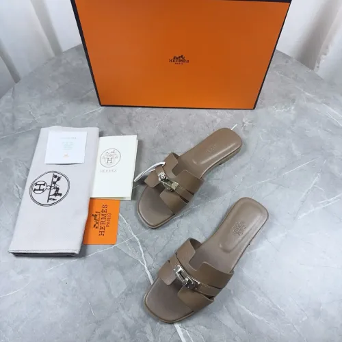 Replica Hermes Slippers For Women #1432999 $85.00 USD for Wholesale