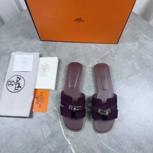 Replica Hermes Slippers For Women #1433004 $85.00 USD for Wholesale