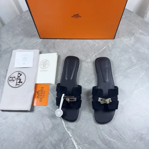 Replica Hermes Slippers For Women #1433005 $85.00 USD for Wholesale