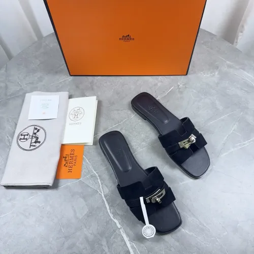 Replica Hermes Slippers For Women #1433005 $85.00 USD for Wholesale