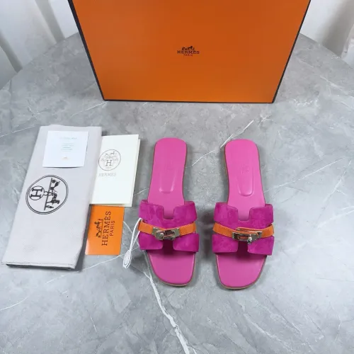 Replica Hermes Slippers For Women #1433007 $85.00 USD for Wholesale