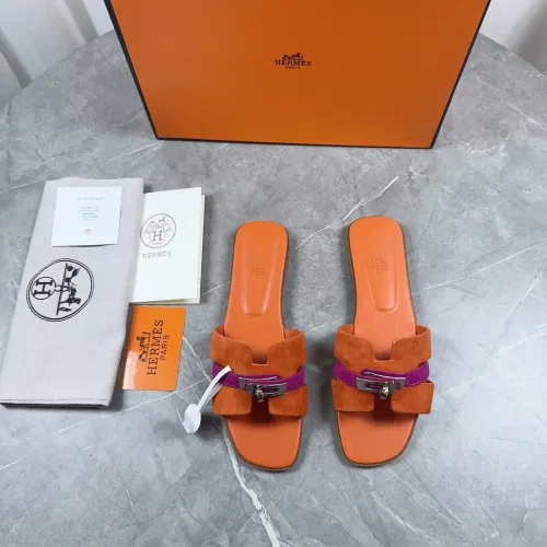 Replica Hermes Slippers For Women #1433008 $85.00 USD for Wholesale
