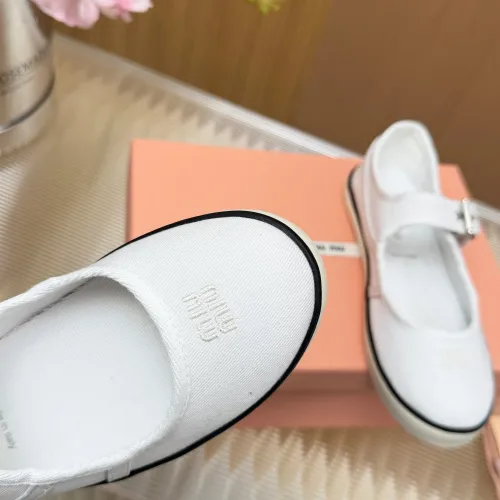 Replica MIU MIU Flat Shoes For Women #1433019 $76.00 USD for Wholesale