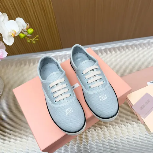 Replica MIU MIU Casual Shoes For Women #1433024 $76.00 USD for Wholesale