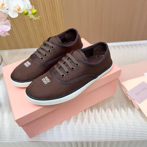 Wholesale MIU MIU Casual Shoes For Women #1433025 $76.00 USD, Wholesale Quality Replica MIU MIU Casual Shoes