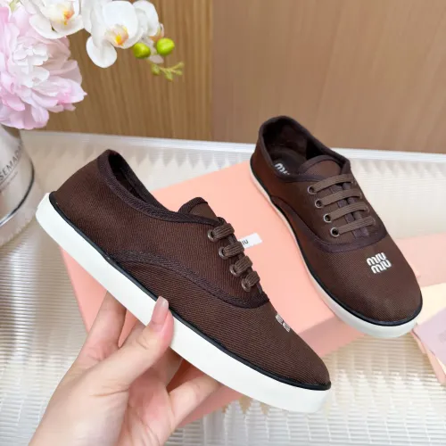 Replica MIU MIU Casual Shoes For Women #1433025 $76.00 USD for Wholesale