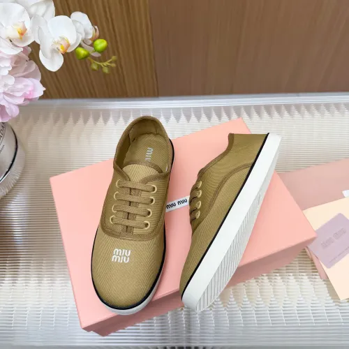 Wholesale MIU MIU Casual Shoes For Women #1433026 $76.00 USD, Wholesale Quality Replica MIU MIU Casual Shoes
