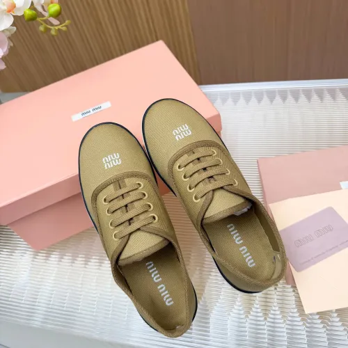 Replica MIU MIU Casual Shoes For Women #1433026 $76.00 USD for Wholesale