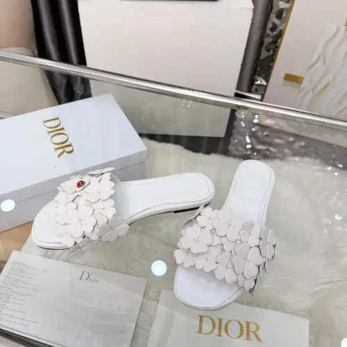 Replica Christian Dior Slippers For Women #1433033 $98.00 USD for Wholesale