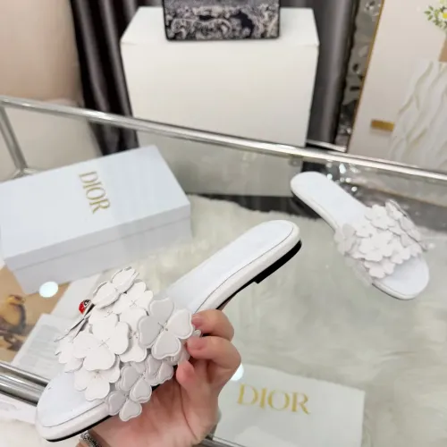 Replica Christian Dior Slippers For Women #1433033 $98.00 USD for Wholesale