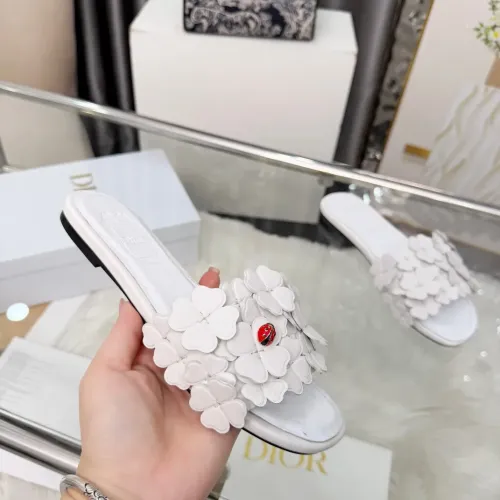 Replica Christian Dior Slippers For Women #1433033 $98.00 USD for Wholesale