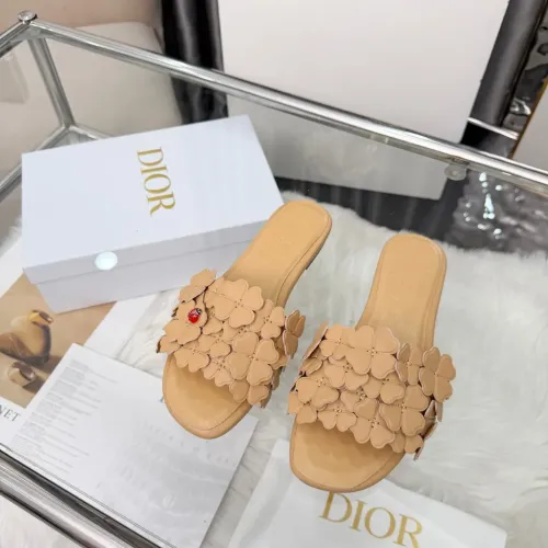 Replica Christian Dior Slippers For Women #1433034 $98.00 USD for Wholesale