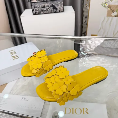 Replica Christian Dior Slippers For Women #1433035 $98.00 USD for Wholesale