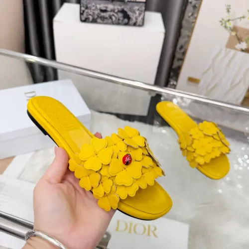 Replica Christian Dior Slippers For Women #1433035 $98.00 USD for Wholesale
