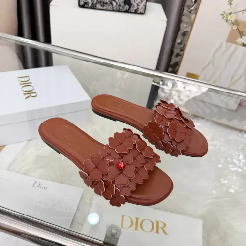 Wholesale Christian Dior Slippers For Women #1433036 $98.00 USD, Wholesale Quality Replica Christian Dior Slippers