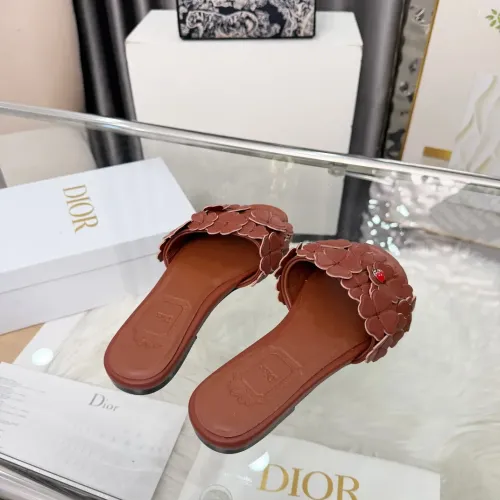 Replica Christian Dior Slippers For Women #1433036 $98.00 USD for Wholesale
