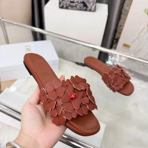 Replica Christian Dior Slippers For Women #1433036 $98.00 USD for Wholesale