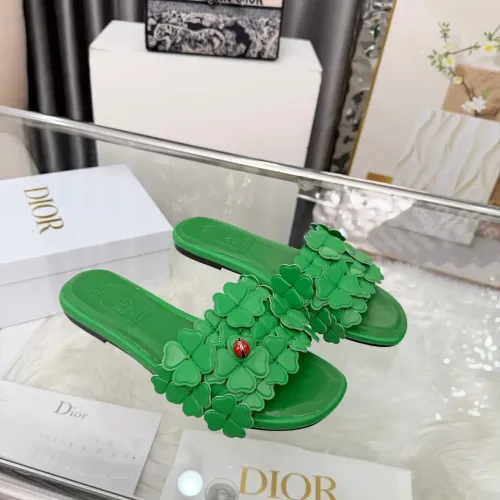 Wholesale Christian Dior Slippers For Women #1433037 $98.00 USD, Wholesale Quality Replica Christian Dior Slippers
