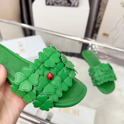 Replica Christian Dior Slippers For Women #1433037 $98.00 USD for Wholesale
