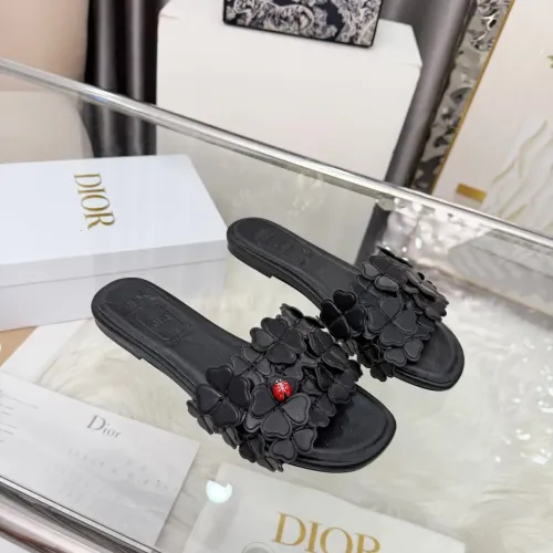 Wholesale Christian Dior Slippers For Women #1433038 $98.00 USD, Wholesale Quality Replica Christian Dior Slippers