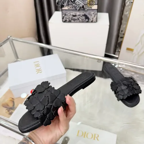 Replica Christian Dior Slippers For Women #1433038 $98.00 USD for Wholesale