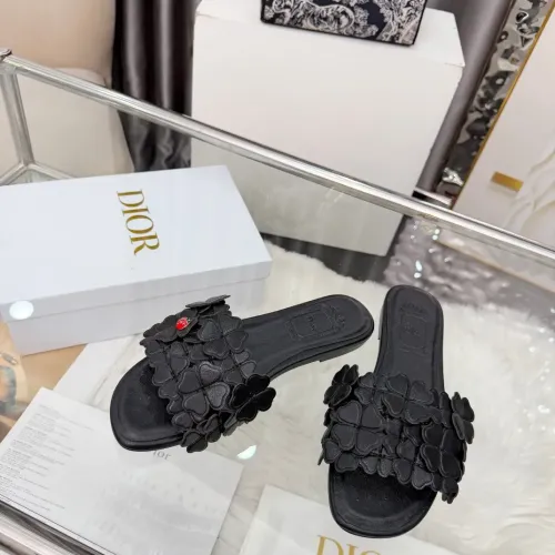 Replica Christian Dior Slippers For Women #1433038 $98.00 USD for Wholesale