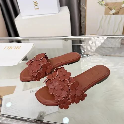 Replica Christian Dior Slippers For Women #1433042 $98.00 USD for Wholesale