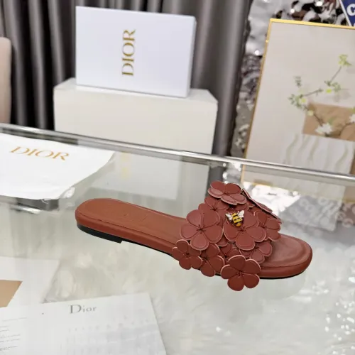 Replica Christian Dior Slippers For Women #1433042 $98.00 USD for Wholesale