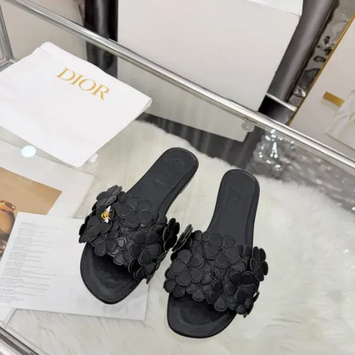 Replica Christian Dior Slippers For Women #1433045 $98.00 USD for Wholesale