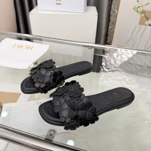 Replica Christian Dior Slippers For Women #1433045 $98.00 USD for Wholesale