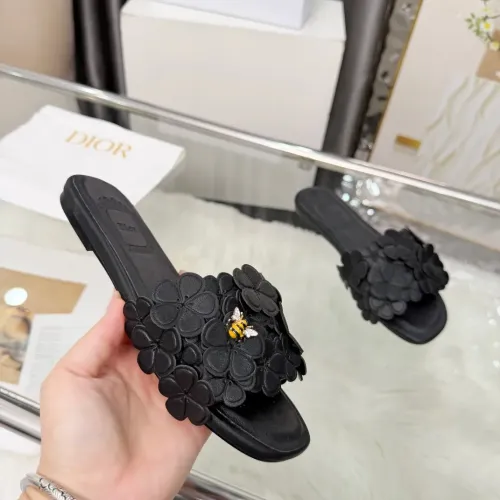 Replica Christian Dior Slippers For Women #1433045 $98.00 USD for Wholesale