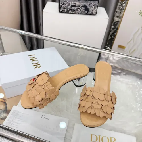 Replica Christian Dior Slippers For Women #1433047 $100.00 USD for Wholesale