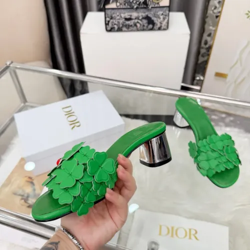 Replica Christian Dior Slippers For Women #1433050 $100.00 USD for Wholesale