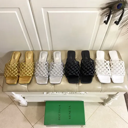 Replica Bottega Veneta BV Slippers For Women #1433063 $108.00 USD for Wholesale