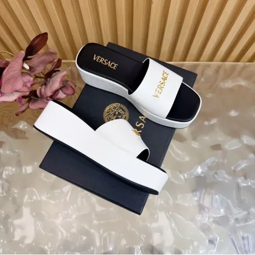 Replica Versace Slippers For Women #1433098 $105.00 USD for Wholesale