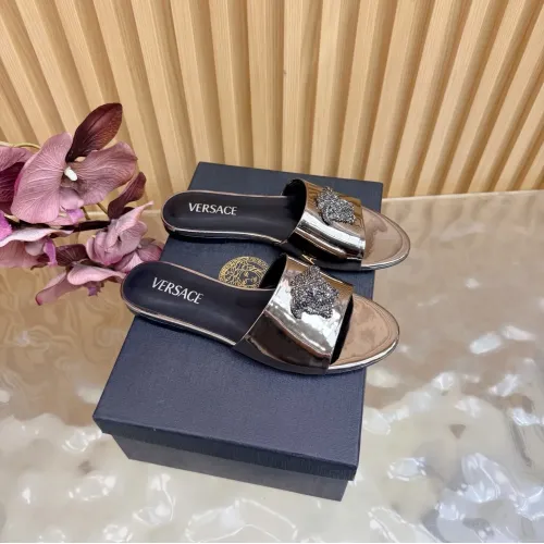 Wholesale Versace Slippers For Women #1433108 $108.00 USD, Wholesale Quality Replica Versace Slippers