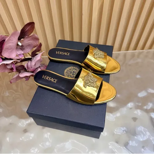 Wholesale Versace Slippers For Women #1433109 $108.00 USD, Wholesale Quality Replica Versace Slippers