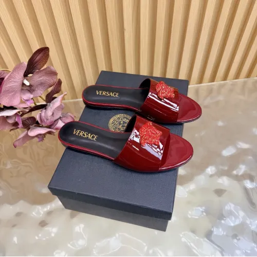 Wholesale Versace Slippers For Women #1433115 $108.00 USD, Wholesale Quality Replica Versace Slippers