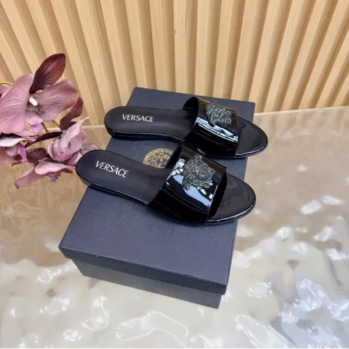 Wholesale Versace Slippers For Women #1433116 $108.00 USD, Wholesale Quality Replica Versace Slippers