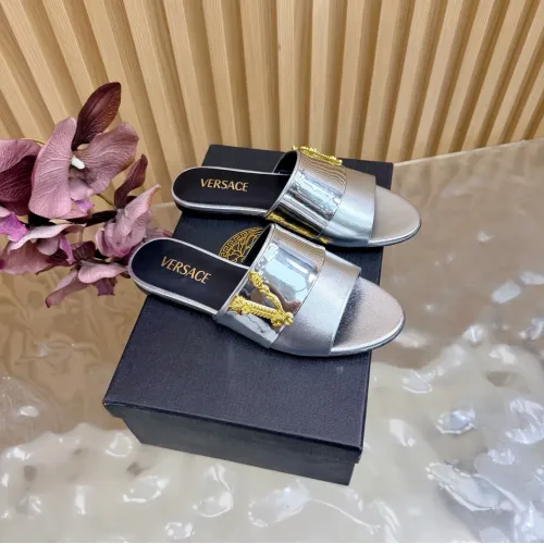 Wholesale Versace Slippers For Women #1433117 $102.00 USD, Wholesale Quality Replica Versace Slippers