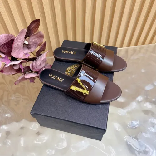 Wholesale Versace Slippers For Women #1433123 $102.00 USD, Wholesale Quality Replica Versace Slippers