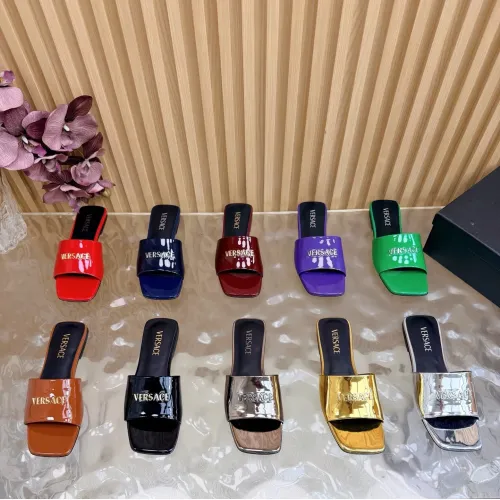 Replica Versace Slippers For Women #1433125 $102.00 USD for Wholesale