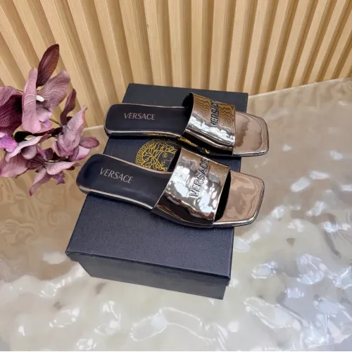 Wholesale Versace Slippers For Women #1433126 $102.00 USD, Wholesale Quality Replica Versace Slippers