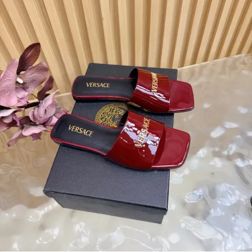 Wholesale Versace Slippers For Women #1433132 $102.00 USD, Wholesale Quality Replica Versace Slippers