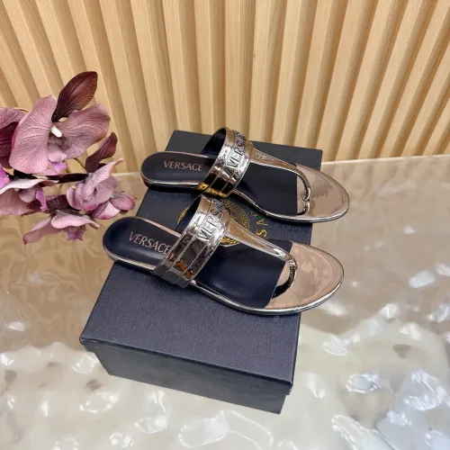 Wholesale Versace Slippers For Women #1433137 $102.00 USD, Wholesale Quality Replica Versace Slippers