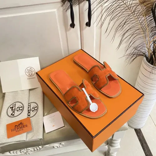 Wholesale Hermes Slippers For Women #1433157 $108.00 USD, Wholesale Quality Replica Hermes Slippers