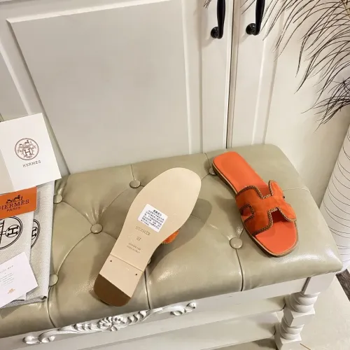 Replica Hermes Slippers For Women #1433157 $108.00 USD for Wholesale