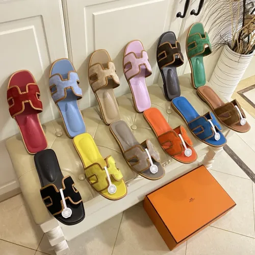 Replica Hermes Slippers For Women #1433164 $108.00 USD for Wholesale